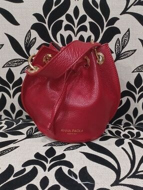 Anna Paola Mini Bucket Handbag